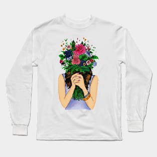 Flower Girl Long Sleeve T-Shirt